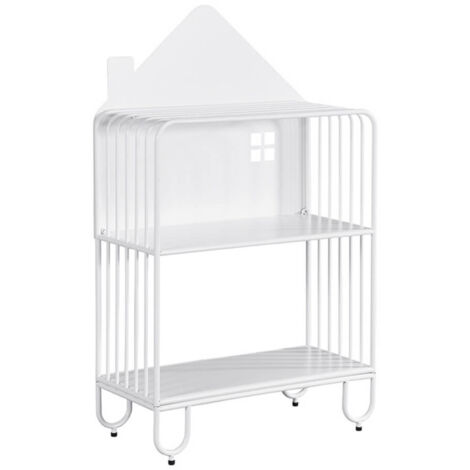 HOME DELUXE - Étagère pour enfants en métal magnétique TODO  Couleur : Blanc, Taille : S (1/5)
