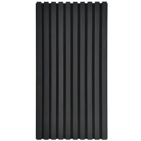 Home Deluxe – Panneau acoustique mural 80 x 40 cm – Feutre polyester Black Oak – Réduction du bruit pour bureaux et studios – Installation facile (1/5)