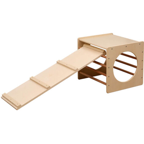 Home Deluxe - Cube Ă grimper avec toboggan FINN (1/5)