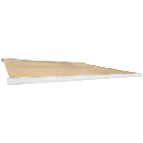 Home Deluxe - Store banne complet à LED électrique ELOS Couleur : sable, Dimension : 500 x 300 cm (1/5)
