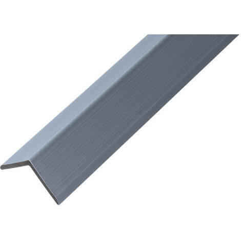 HOME DELUXE WPC Baguette de finition pour revêtement de façade VIRO Gris clair - Lot de 10