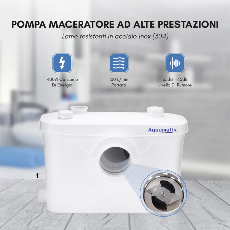 Pompa Per Acque Reflue Da Maceratore 12V Per WC Marino Elettrico - Foto 10