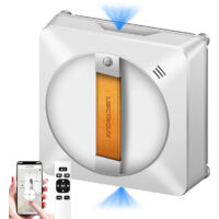 Liectroux – Robot laveur de vitres – YW710 – Moteur sans balais – Pulvérisation d'eau à 2 voies – Contrôle via application mobile