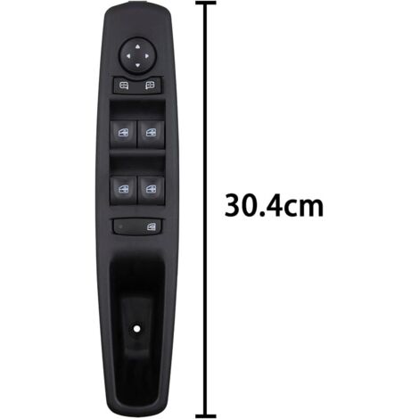Fensterheber MK3 vorne links, Fahrerseite, elektrischer Schalter, Druckknopf, Fensterheber-Bedienschalter für Scenic Megane MK3 (2009–2016), 809610016R
