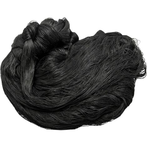 Vogelschutznetz, Nylonnetz für Obstpflanzen, Schutznetz, 7,5 x 15 m, Schwarz