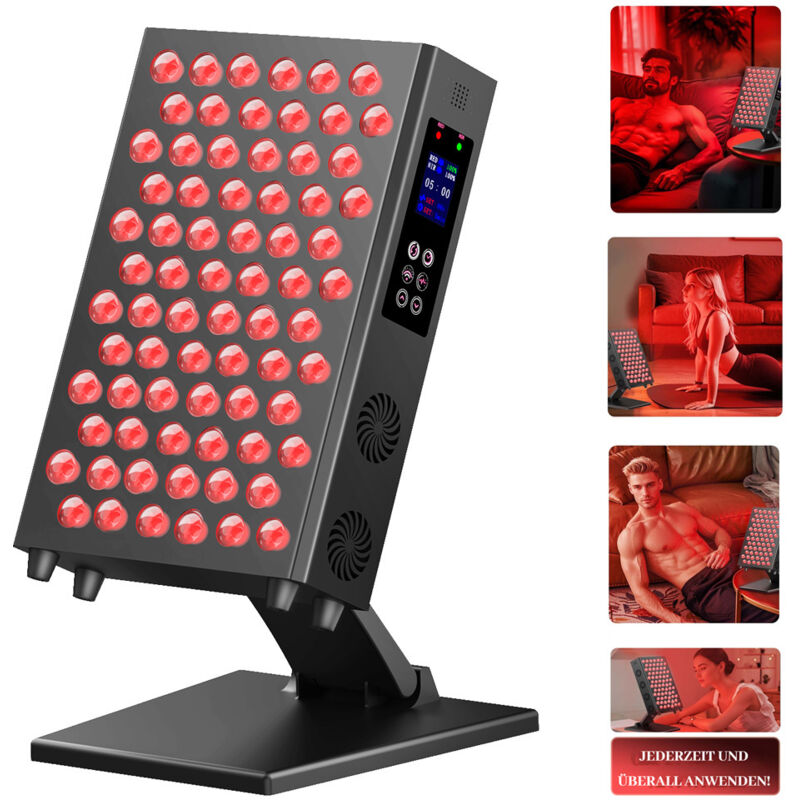 Lumière de thérapie LED rouge 24W - E27 LED Soulagement de la douleur