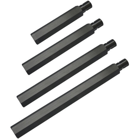 Extensions de couronnes de forage, adaptateurs de couronnes de forage, 1 1/4 UNC, longueur 500 mm, en acier 42Cr4 (DIN 1.7045), accessoires d'extension pour couronnes de forage diamantées (1 pièce).