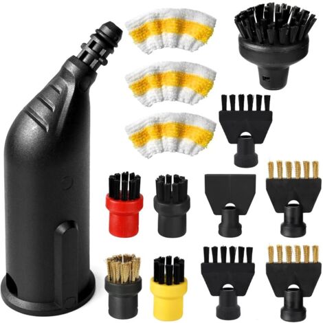 Stoomreiniger Reserve Borstel Accessoires Voor Karcher Sc1 Stoomreiniger Spleet Schraper Ronde Borstel 3 Stuks