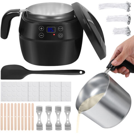 1000 ml électrique pour faire fondre la cire pot pour la Fabrication de Bougies (1/5)