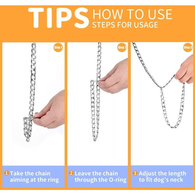 how to work a choke collar