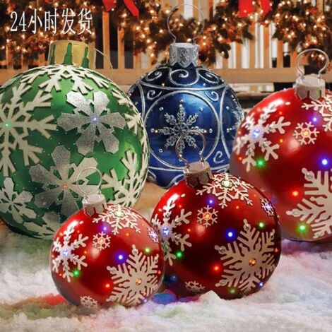PVC Inflatable Christmas Ball - Outdoor Inflatable Christmas Decoration (11)