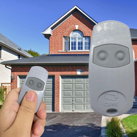 Came Top 432EE Remote Control, 2 Portable 433 Remote Controls, Compatible with Top432NA/432/432EV/432A /432M/432S T432/433.92MHz Door and Garage Remote Control