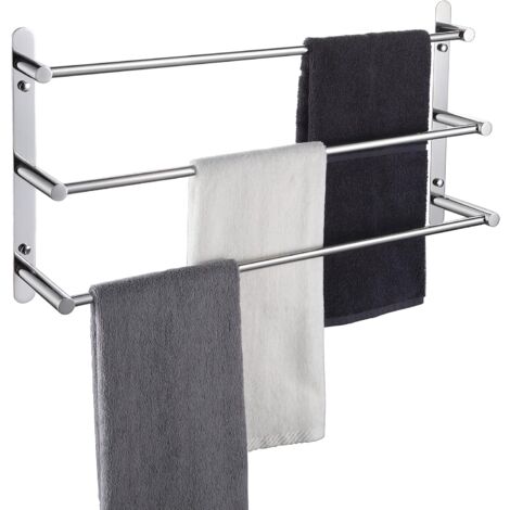 Tier Bath Towel Bar with Hook, 24