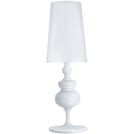 European style living room decorative lamp table lamp bedside lamp small white 15x46cm