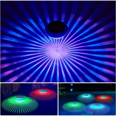TIALLY Full Moon Floating Pool Lights Solar Powered - 14", That Float, Inflatable Waterproof Led Light Balls, Swimming Pool Accessories For Inground Pools, Party Decor For Outdoor (4 Pack