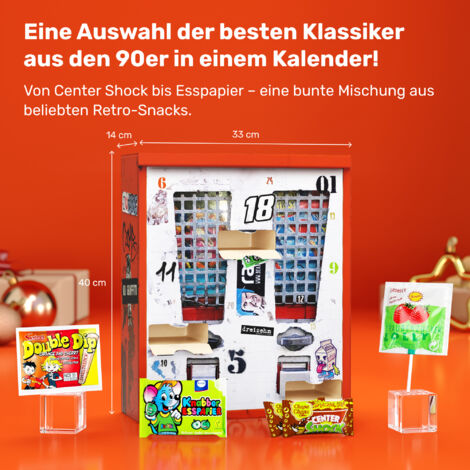 Calendrier De L'avent Bonbon Calendrier De L'avent - Bonbons Et Jouets Des Années 90 Lavent Année