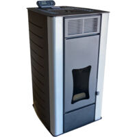 Nemaxx – Poêle à granulés hydraulique 18 kW – Autonomie 18 h – Réservoir 40 kg – Classe A+ – Wi-Fi Ready – Pour chauffage central jusqu’à 300 m³