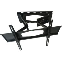 NEMAXX® MK05 Support Mural TV pour Écrans LCD, LED et Plasma – Inclinable, Universel – VESA max. 700 × 400, 32–70" – Noir