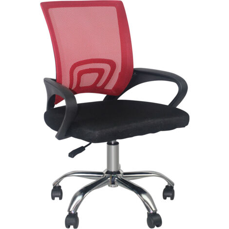Chaise de bureau classique Thinia Home à roulettes 95x65x52cm (1/5)