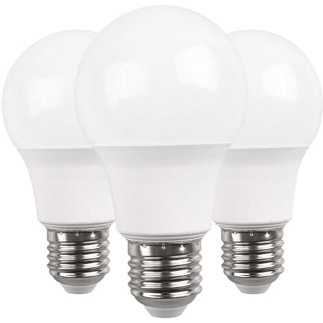 Lot 3 Ampoules LED Standard E27 9W Equi.60W 806lm 15000H First Leader (1/5)
