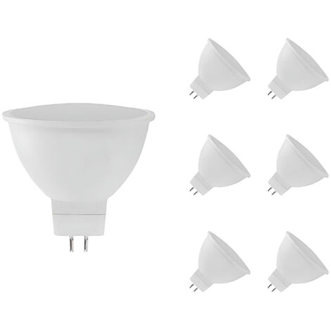 Lot de 6 ampoules LED GU5.3 Spot 8W équivalent 60W 700lm Raydan Home (1/4)