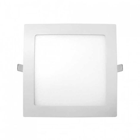 Spot encastré carré LED ultra-mince Eilen 12 W 450 lm 10,5 x 10,5 cm Blanc 4000 K (1/3)
