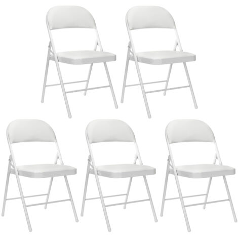 Lot 5 Chaises Pliantes Rembourrées O91