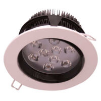 Spot LED encastrable rond orientable Eilen 9W 700lm Ø13cm