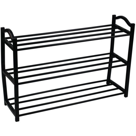 Scarpiera in legno nobilitato 1 anta ripiani interni 37x189h cm Olmo