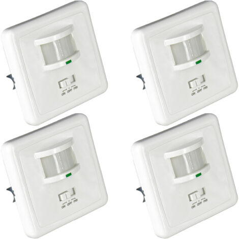 Confezione da 4) Interruttore di sicurezza stantuffo per