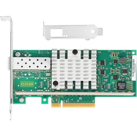 H!Fiber Carte Réseau Gigabit PCIe Avec Puce Intel 82573, Carte Réseau 1