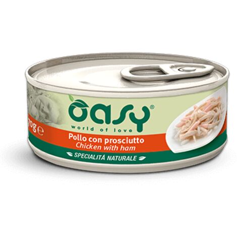 Gatto - Pollo con Prusciutto 70 - 150 gr OASY - size 150 gr
