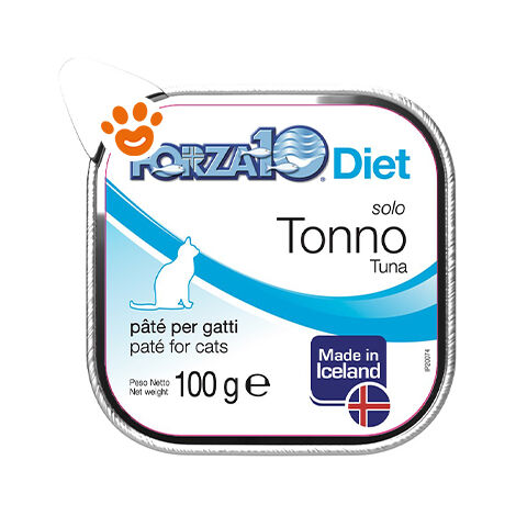 Forza10 Cat Solo Diet Tonno  - Forza10 Cat Solo Diet Tonno - Vaschetta Da 100 Gr