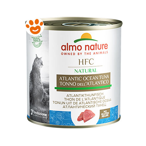 Almo Nature Cat HFC Nature Tonno dell'Atlantico - Almo Nature Cat HFC Nature Tonno dell'Atlantico - Lattina Da 280 Gr