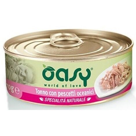 OASY Scatoletta 150 gr Tonno con pescetti oceanici