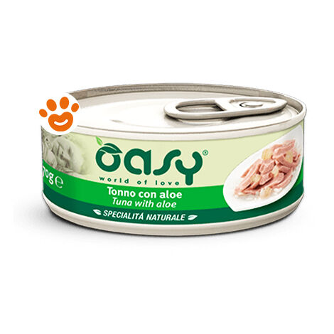 Oasy Gatto Specialità Naturale al Tonno 150gr con Aloe