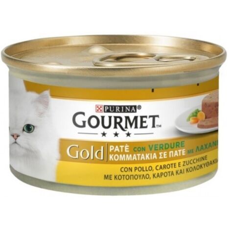 Gourmet Gold Patè pollo, carote e zucchine Purina 85 grammi