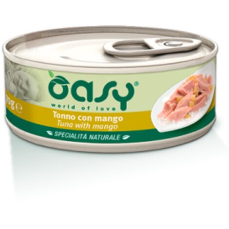 Gatto - Umido Tonno e Mango 70-150 gr OASY - size 150 gr
