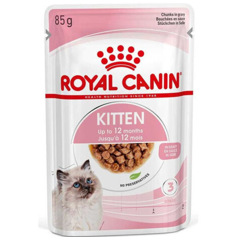 Royal Canin Cat Kitten in Salsa  - Royal Canin Cat Kitten in Salsa - Bustina Da 85 Gr