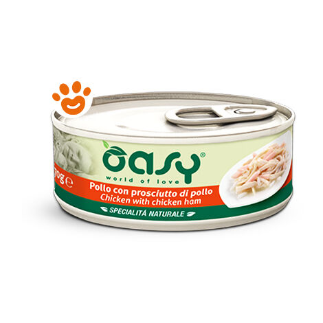 Gatto - Pollo con Prusciutto 70 - 150 gr OASY - size 70 gr
