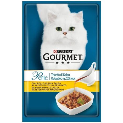 Gourmet Perle Trionfo di Salsa busta 85gr Pollo