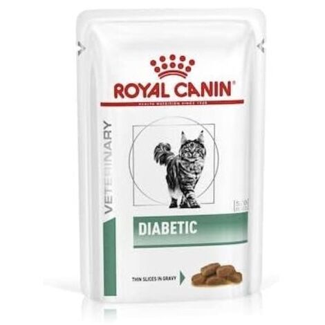 ROYAL CANIN VETERINARY DIABETIC WET CAT FOOD PER GATTI 12 X 85 GR CIBO CROCCHETTE GATTO