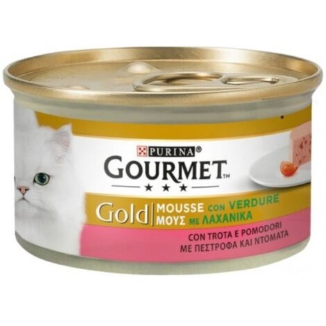 Gourmet Gold Patè trota e pomodori Purina 85 grammi