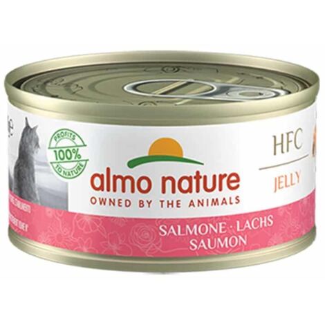 Almo Nature Gatto HFC Jelly Lattina 70gr Salmone