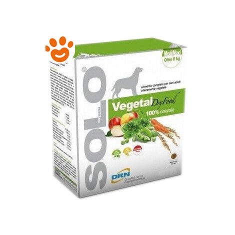 DRN Dog Solo Vegetal Adult Medium Maxi  - DRN Dog Solo Vegetal Adult Medium Maxi - Sacco Da 1,5 Kg