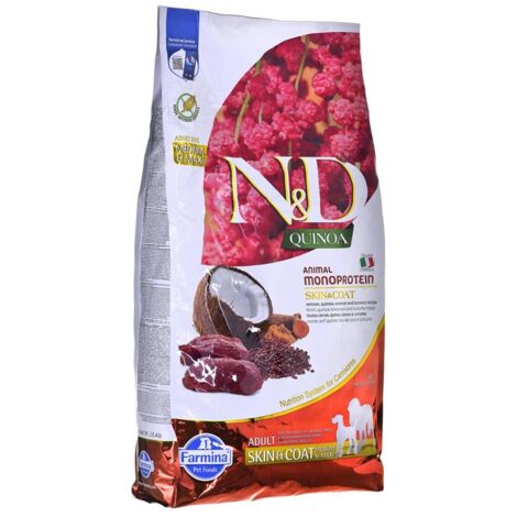 FARMINA N&D QUINOA CERVO E COCCO MED&MAXI 7kg