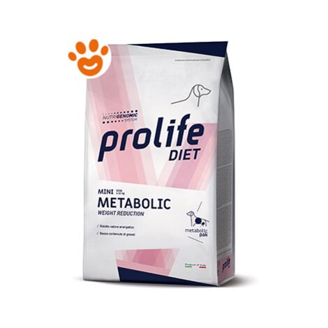 Prolife Dog Veterinary Mini Metabolic Weight Reduction  - Prolife Dog Veterinary Mini Metabolic Weight Reduction - Any, Sacco Da 5 Kg