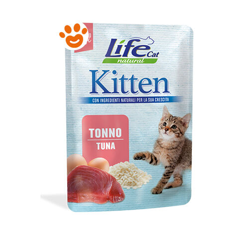 Life Cat Natural Kitten Tonno - Life Cat Natural Kitten Tonno - Bustina Da 70 Gr