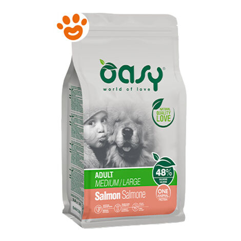 OASY Adult All Breed Salmone 12Kg One Animal Protein