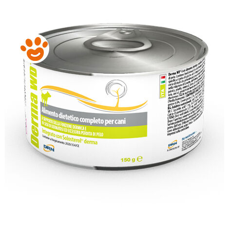 DRN Dog Diet Derma WD - DRN Dog Diet Derma WD - Lattina Da 150 Gr